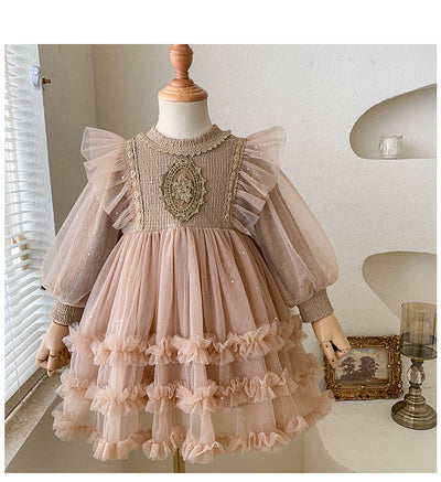 Korean Mesh Dress for Toddlers