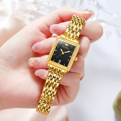 Women's All-match Simple Square Fashion Quartz Watch