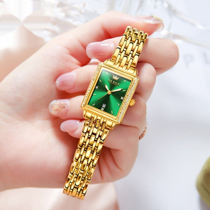 Women's All-match Simple Square Fashion Quartz Watch