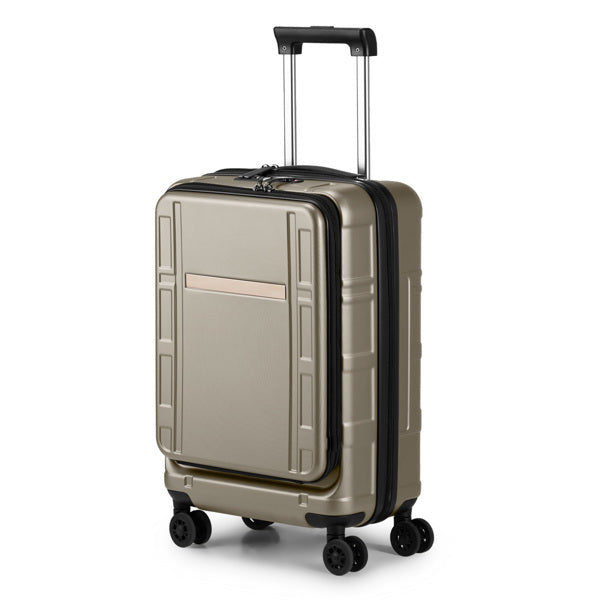 Front End 20 Inch Expandable ABS, PC Suitcase