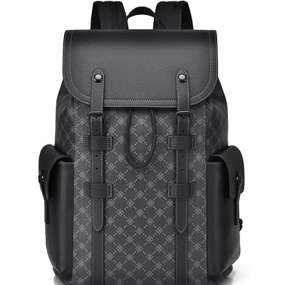 Curved Shoulder Strap New Men's Casual Business Travel Backpack