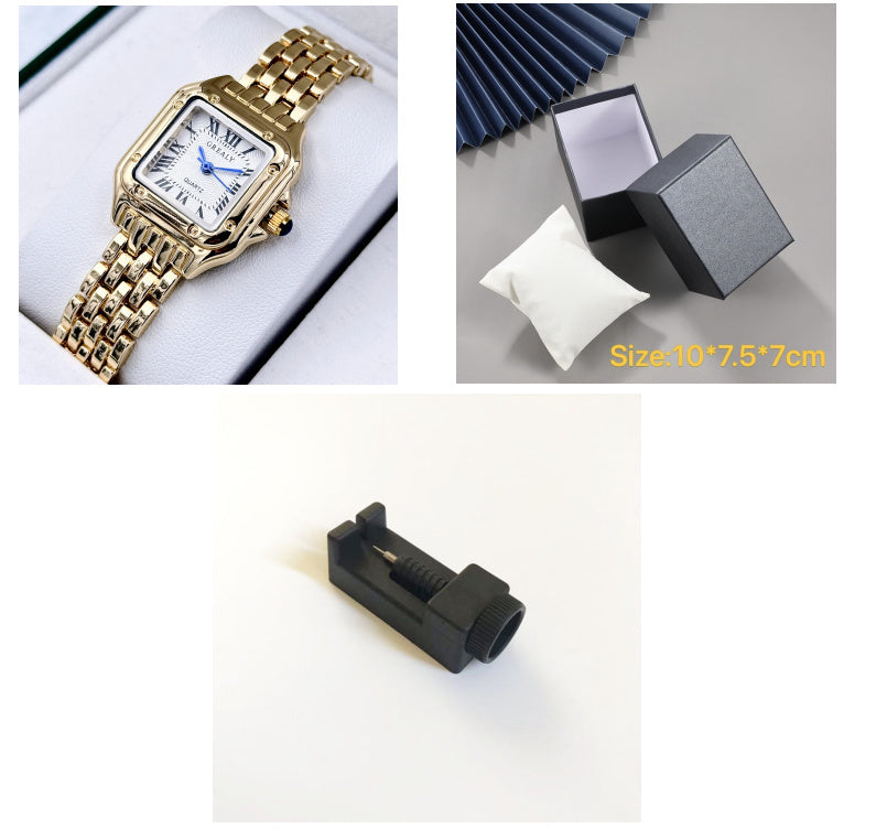 Waterproof Women's Square Watch Fashion