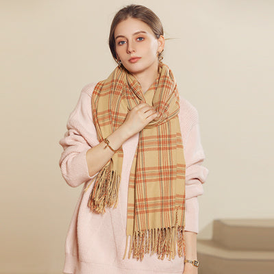 Women's New Line Printed Cashmere Scarves